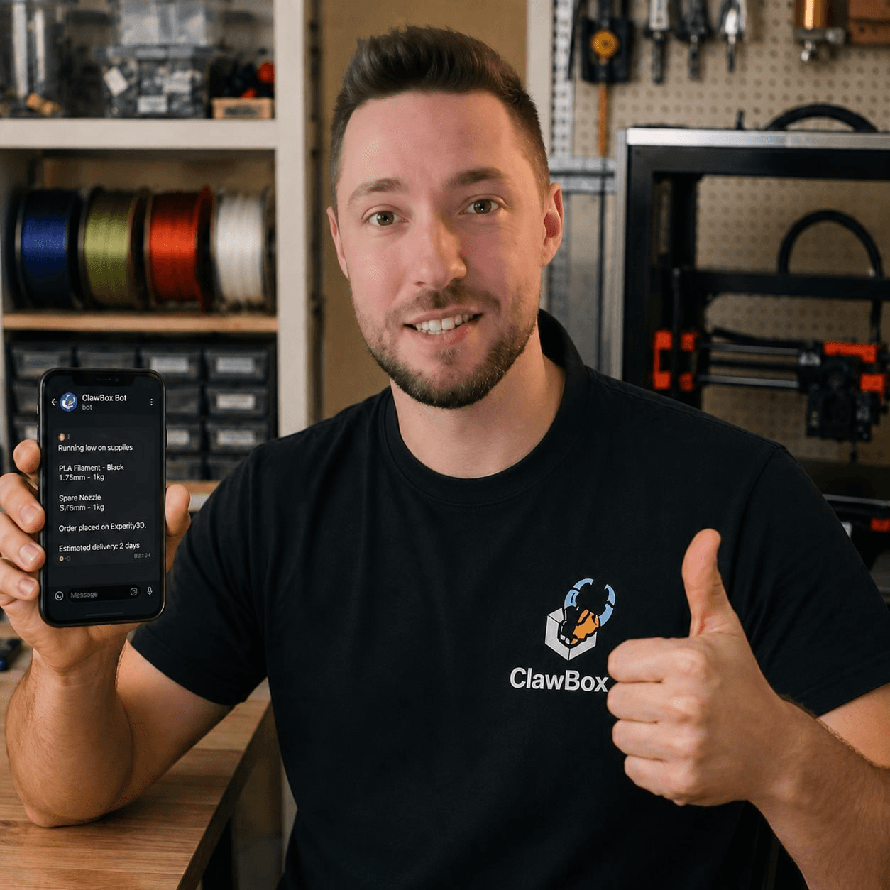 Experify3D — 3D printing automation