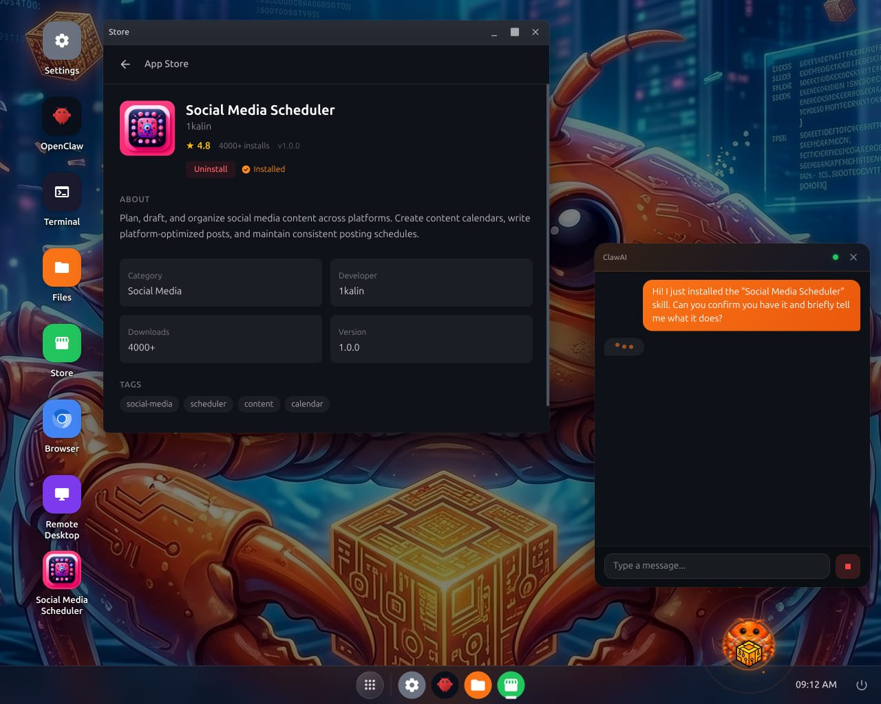 ClawBox App Store